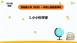 小学科学苏教版一年级上册1《小小科学家》教学课件（2023秋）.pptx