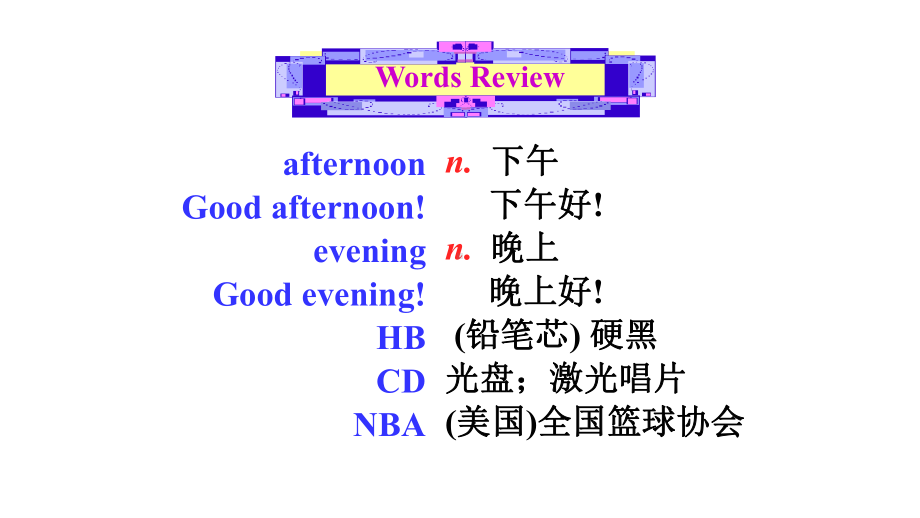 鲁教版英语六年级上册Unit 1 Good morning! Section A period 2.ppt_第2页