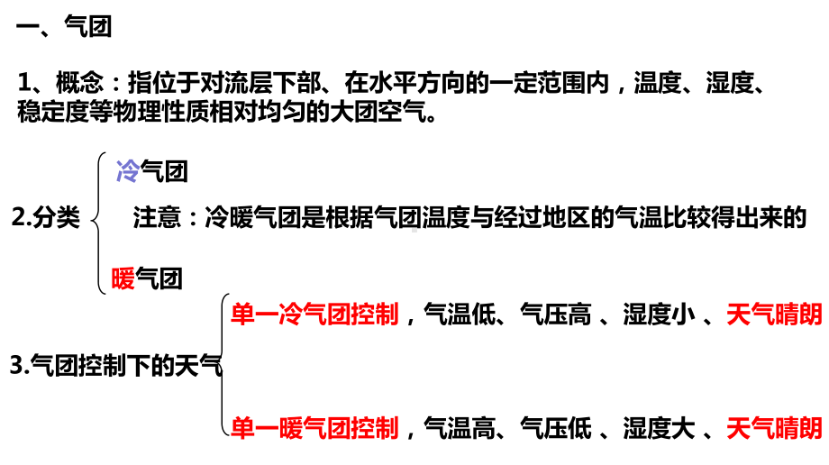 3.3.1天气系统(锋与天气) ppt课件-2023新湘教版（2019）《高中地理》选择性必修第一册.ppt_第2页