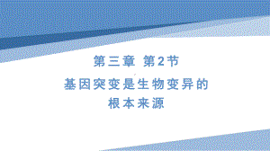 3.2基因突变是生物变异的根本来源 ppt课件-2024新沪科版《高中生物》必修第二册.pptx