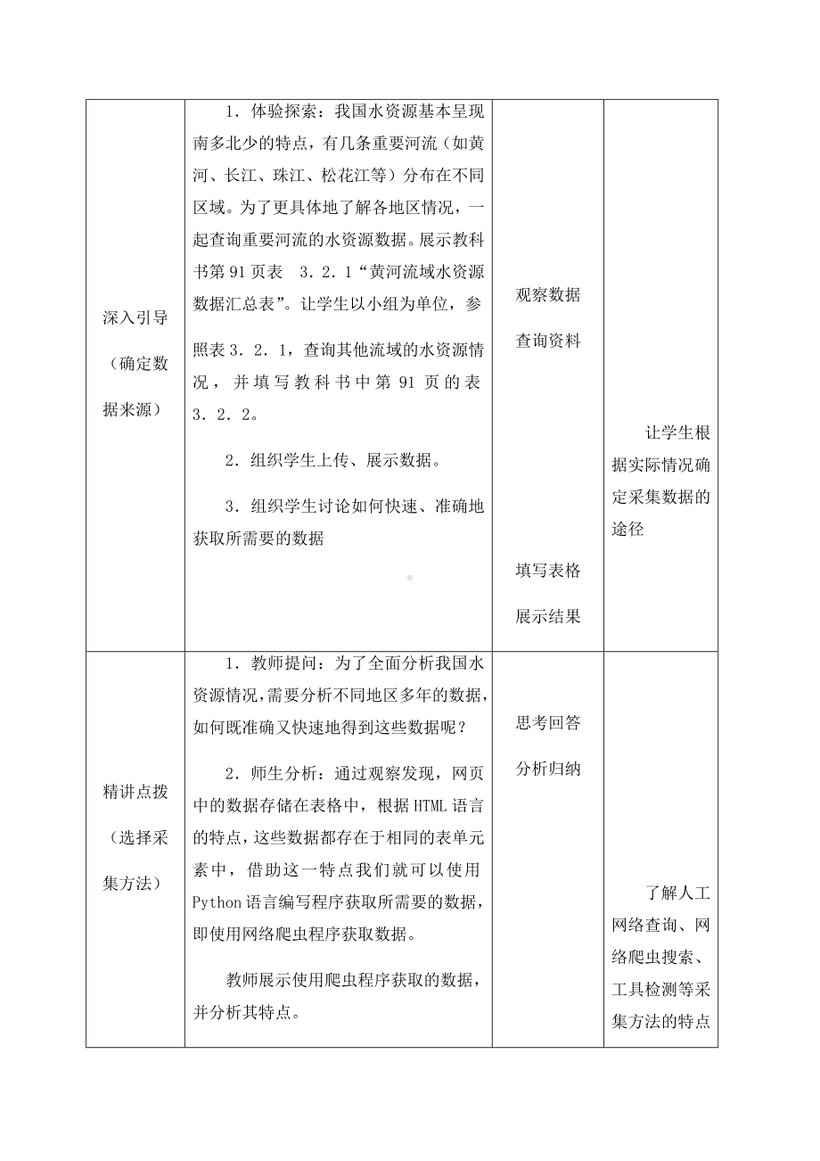 3.2数据采集与整理- 教案-2024新人教中图版（2019）《高中信息技术》必修第一册.docx_第3页