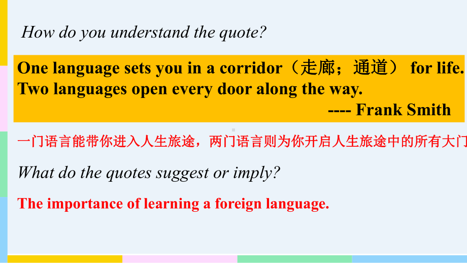 Unit 5 Languages Around the World Listening and Speaking and Talking （ppt课件）-2023新人教版（2019）《高中英语》必修第一册.pptx_第2页