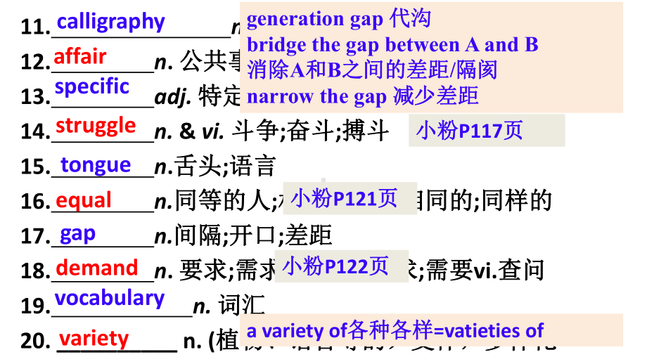 Unit 5 Languages around the world词汇ppt课件-2023新人教版（2019）《高中英语》必修第一册.pptx_第3页