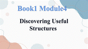 Unit 4 Natural Disasters Discovering Useful Structures公开课说课ppt课件-2023新人教版（2019）《高中英语》必修第一册.pptx