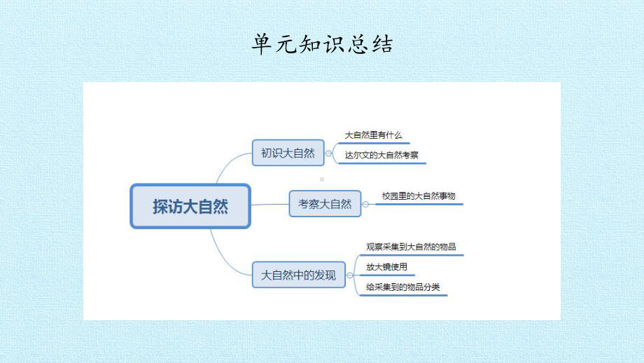 2023新湘科版一年级上册《科学》第02单元探访大自然 复习ppt课件.pptx_第2页