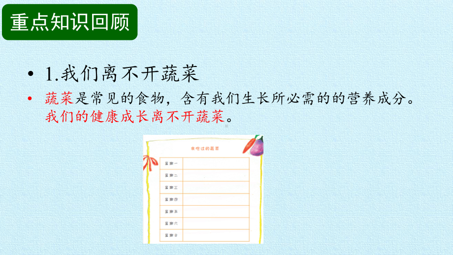 2024新粤教粤科版二年级下册《科学》第2单元 一起种蔬菜 复习ppt课件（12ppt）.pptx_第3页