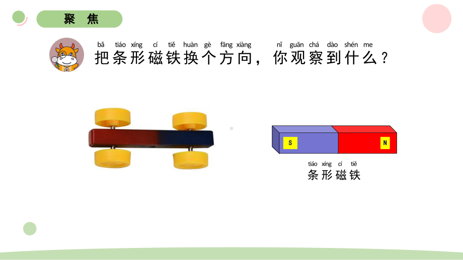 1.6磁极间的相互作用 ppt课件-2024新教科版二年级下册《科学》.pptx_第3页