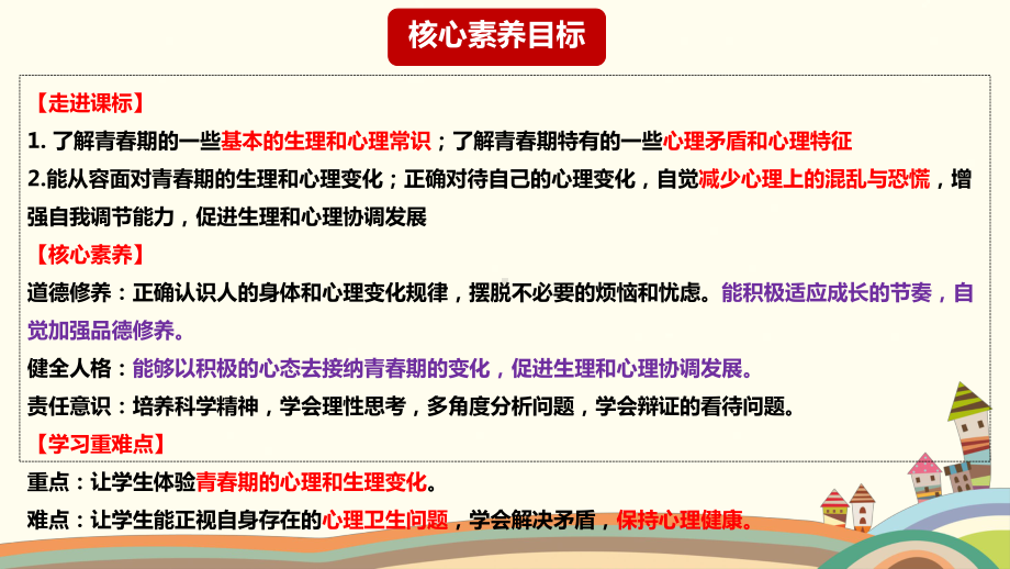 （核心素养目标）1.1悄悄变化的我 ppt课件（25张幻灯片） - 2024春统编版道德与法治七年级下册.ppt_第2页