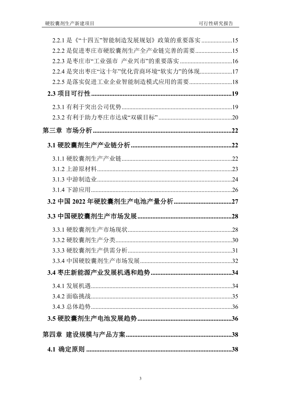 硬胶囊剂生产建议书可行性研究报告备案可修改案例模板.doc_第3页