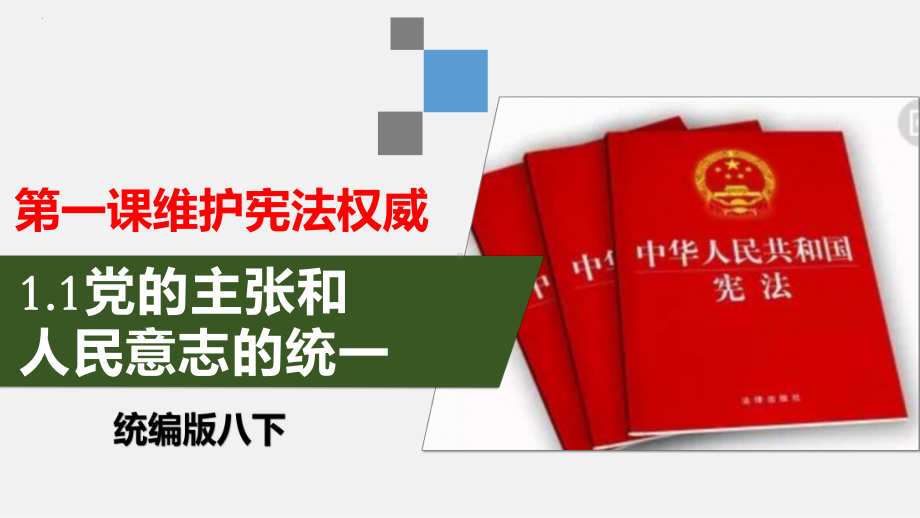 1.1 党的主张和人民意志的统一 ppt课件-（部）统编版八年级下册《道德与法治》.pptx_第2页