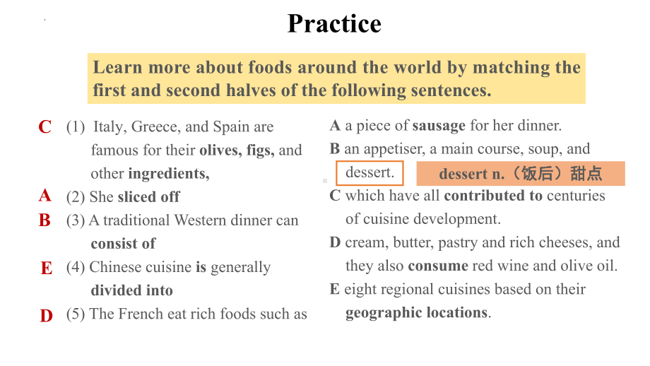 Unit 3 Food and Culture Learning About Language （ppt课件）-2024新人教版（2019）《高中英语》选择性必修第二册.pptx_第3页