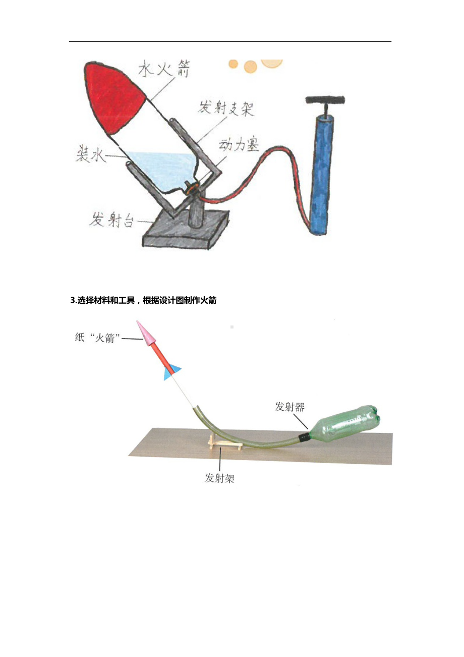 4.13《制作“火箭”》知识梳理-2024新人教鄂教版六年级下册《科学》.doc_第3页