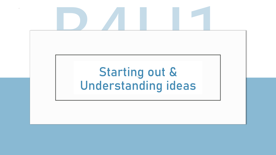 Unit 1 Laugh out loud Starting out & Understanding ideas （ppt课件）--2024新外研版（2019）《高中英语》选择性必修第一册.pptx_第2页