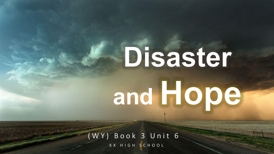 Unit 6 Disaster and Hope Developing ideas Stars after the Storm （ppt课件）-2024新外研版（2019）《高中英语》必修第三册.pptx_第1页