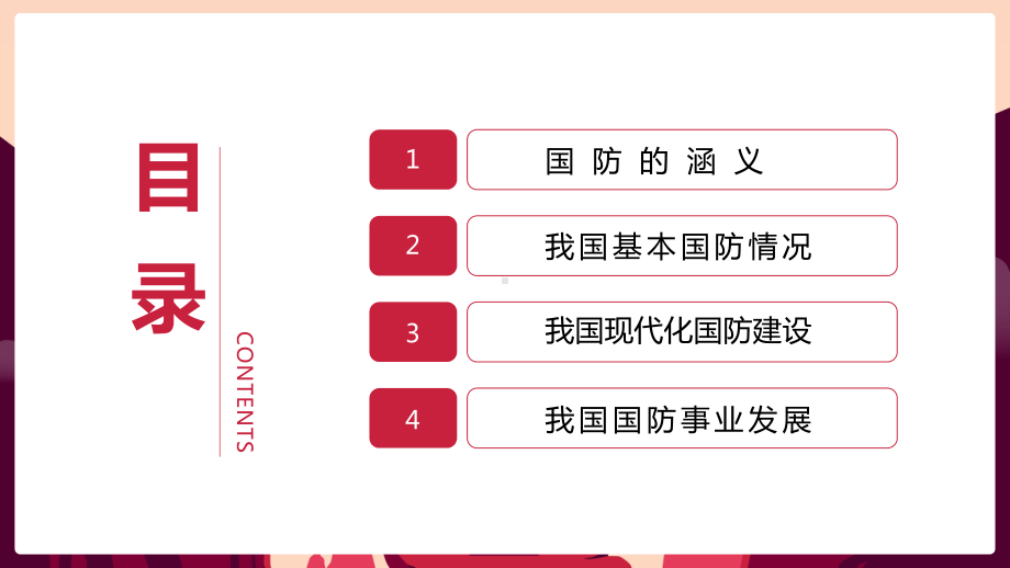 普及国防教育 增强全民国防观念 弘扬爱国主义精神 -学生国防教育班会 ppt课件.pptx_第2页