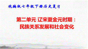 统编版七年级下册历史第二单元 辽宋夏金元时期：民族关系发展和社会变化 单元练习课件45张.pptx