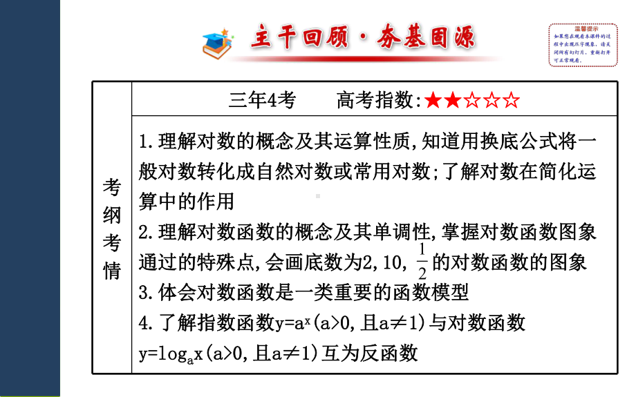 （高考冲刺）名师讲解《高中数学》对数函数-高频考点突破.ppt_第3页