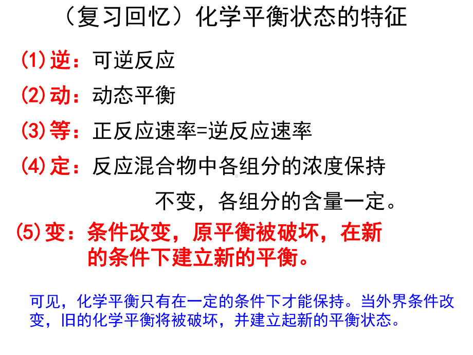 （高考冲刺）精准讲解-高频考点突破《高考化学》高考化学一轮复习--知识点17：化学平衡与化学反应方向.ppt_第3页