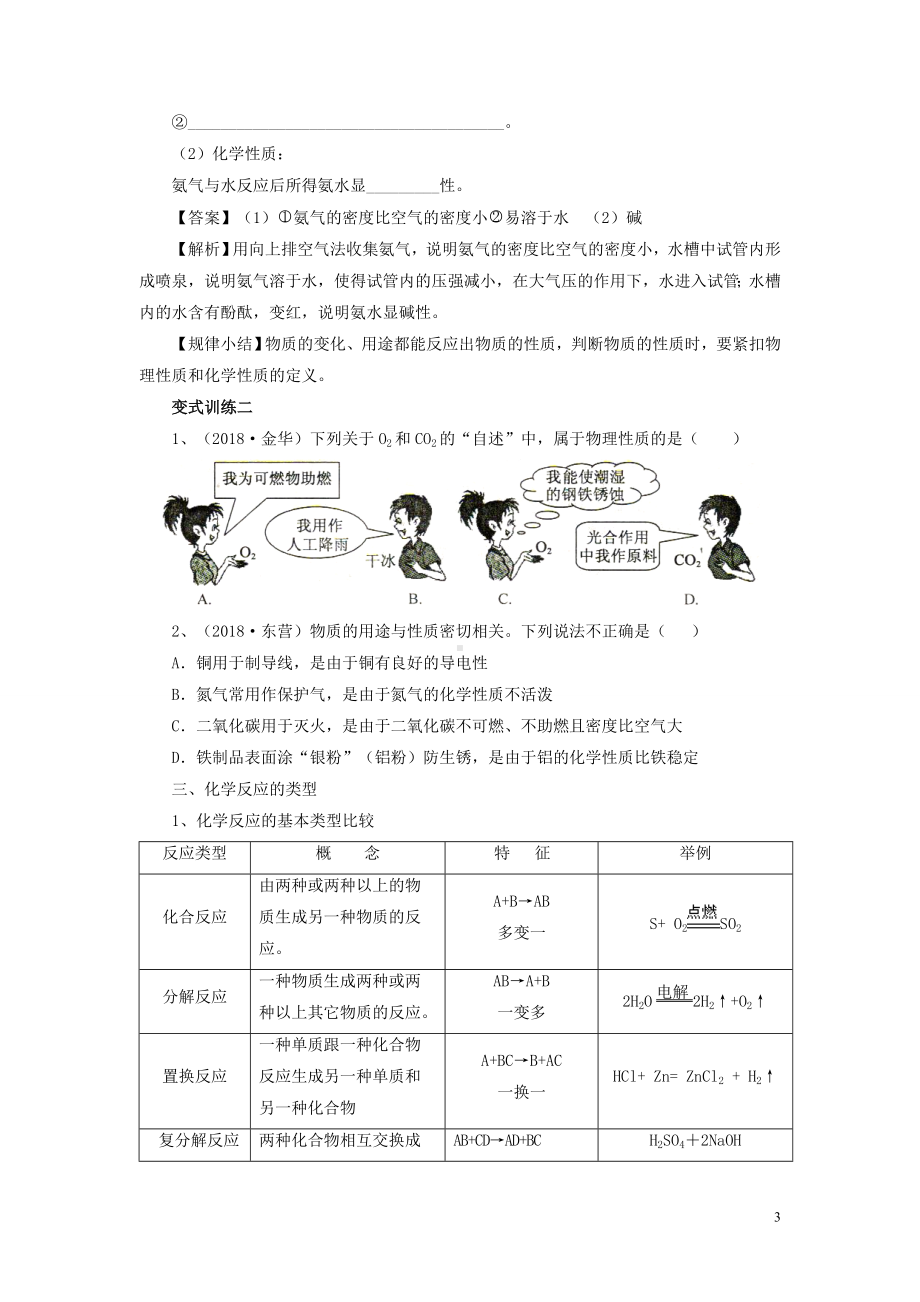 （中考名师点拨）中考化学知识点归纳复习.doc_第3页