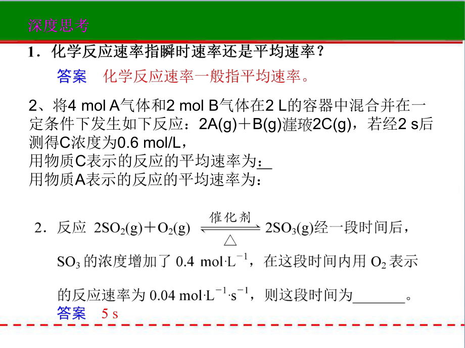 （高考状元笔记）《高考化学》-第一轮复习-课题：化学反应速率和化学平衡.ppt_第3页