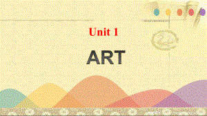 Unit 1 Art Reading and Thinking 语言点（ppt课件） -2024新人教版（2019）《高中英语》选择性必修第三册.pptx