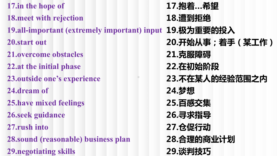 Unit4 Sharing 单元词汇复习（ppt课件）-2024新人教版（2019）《高中英语》选择性必修第四册.pptx_第3页