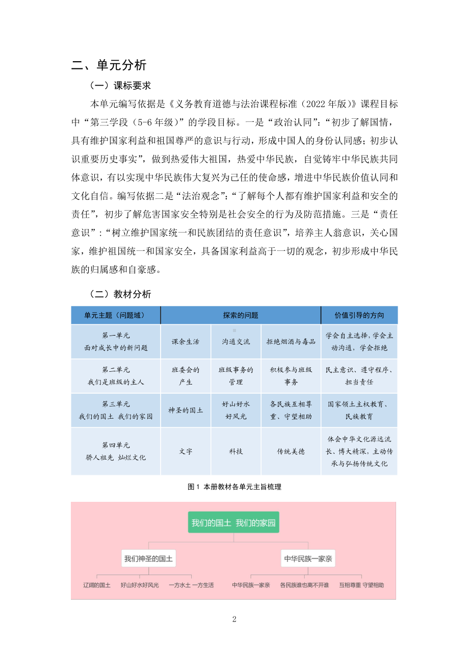 第3单元《我们的国土 我们的家园》 单元作业设计-部编版五年级上册《道德与法治》（pdf版）.pdf_第3页