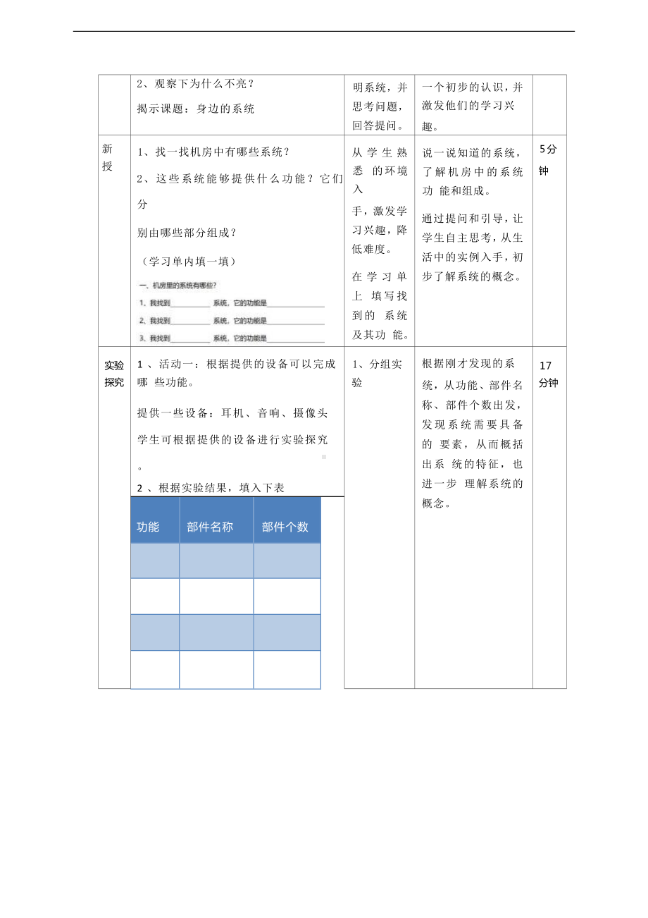 第1课《身边的系统》教学设计-2024新浙教版（2023）五年级下册《信息科技》.doc_第2页