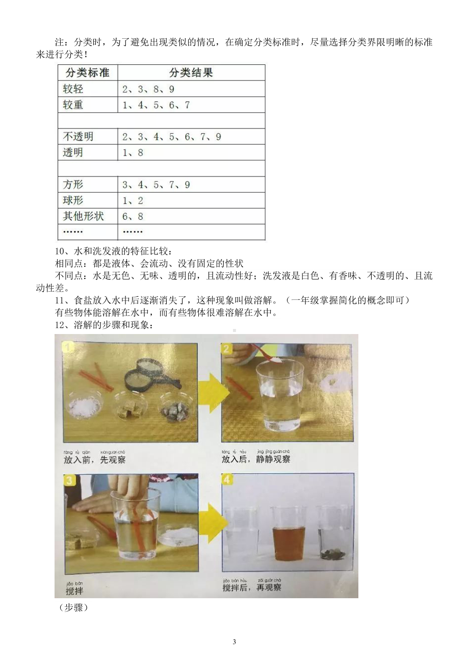 小学科学教科版一年级下册全册知识点精编（分单元编排）（2024春）.doc_第3页