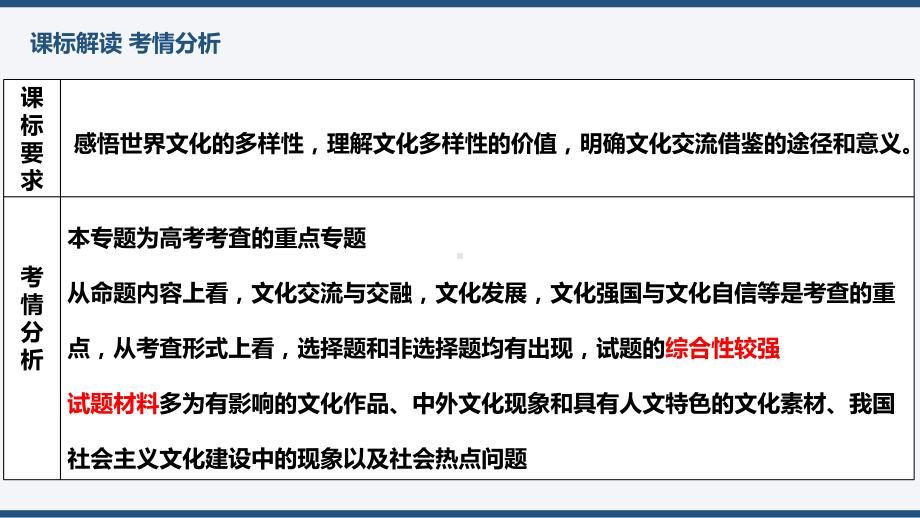 2024年高考政治复习 第八课 学习借鉴外来文化的有益成果 ppt课件 -2024届高考政治一轮复习统编版必修四哲学与文化.pptx_第2页