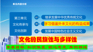 2024年高考政治复习 8.1 文化的民族性与多样性ppt课件-2024届高考政治一轮复习统编版必修四哲学与文化.pptx