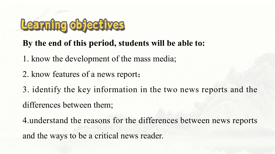 Unit 1 The Mass Media Welcome to the unit & Reading （ppt课件）-2024新牛津译林版（2020）《高中英语》选择性必修第二册.pptx_第2页