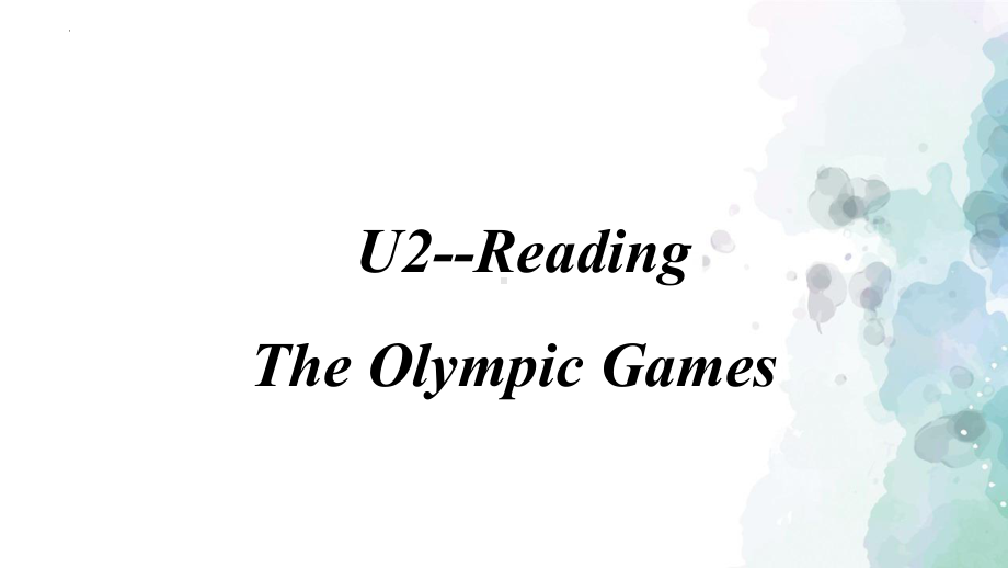 Unit 2 Sports Culture Reading （ppt课件）-2024新牛津译林版（2020）《高中英语》选择性必修第二册.pptx_第1页