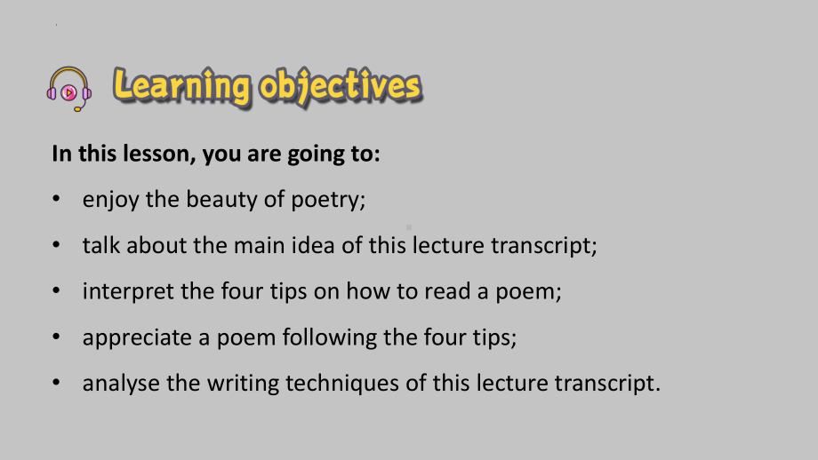 Unit 4 Exploring poetry Welcome to the unit & Reading （ppt课件）-2024新牛津译林版（2020）《高中英语》选择性必修第一册.pptx_第2页