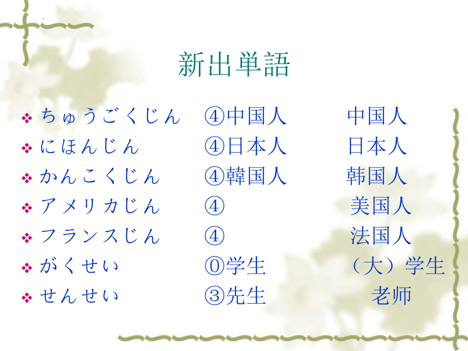 第一课 李さんは 中国人です （ppt课件）-2024新新版标准日本语版《高中日语》初级上册.pptx_第2页