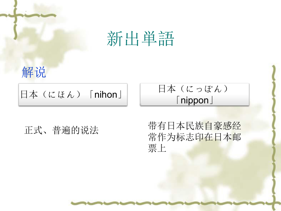 第一课 李さんは 中国人です （ppt课件）-2024新新版标准日本语版《高中日语》初级上册.pptx_第3页