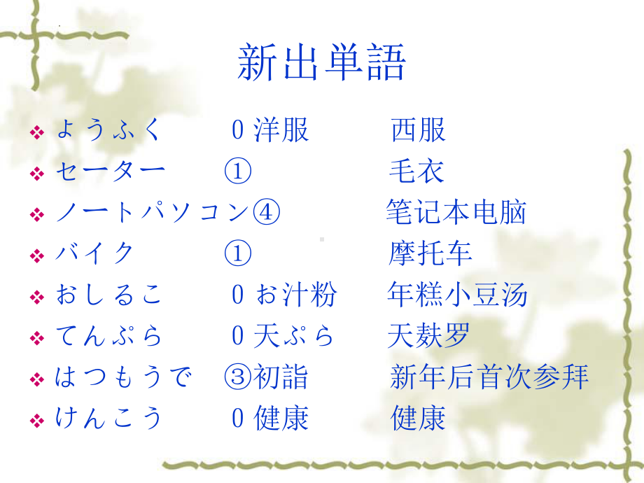 第十七课わたしは新しい洋服が欲しいです （ppt课件）-2024新新版标准日本语版《高中日语》初级上册.pptx_第2页