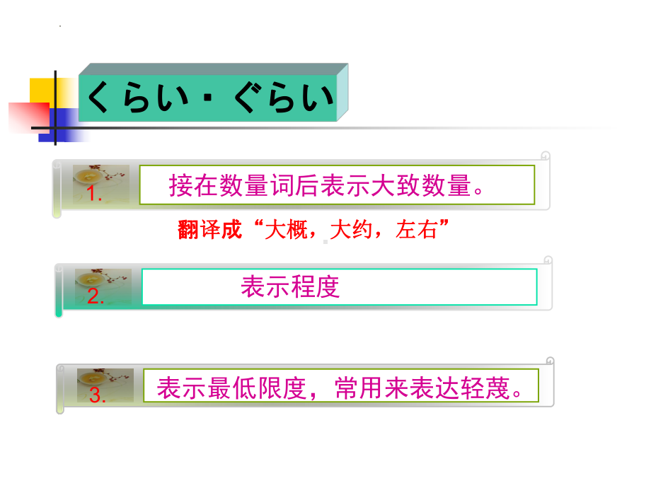 第1章 第4单元 副助词 ppt课件 2024届高考日语《蓝宝书》一轮复习-2024年高考日语复习.pptx_第3页