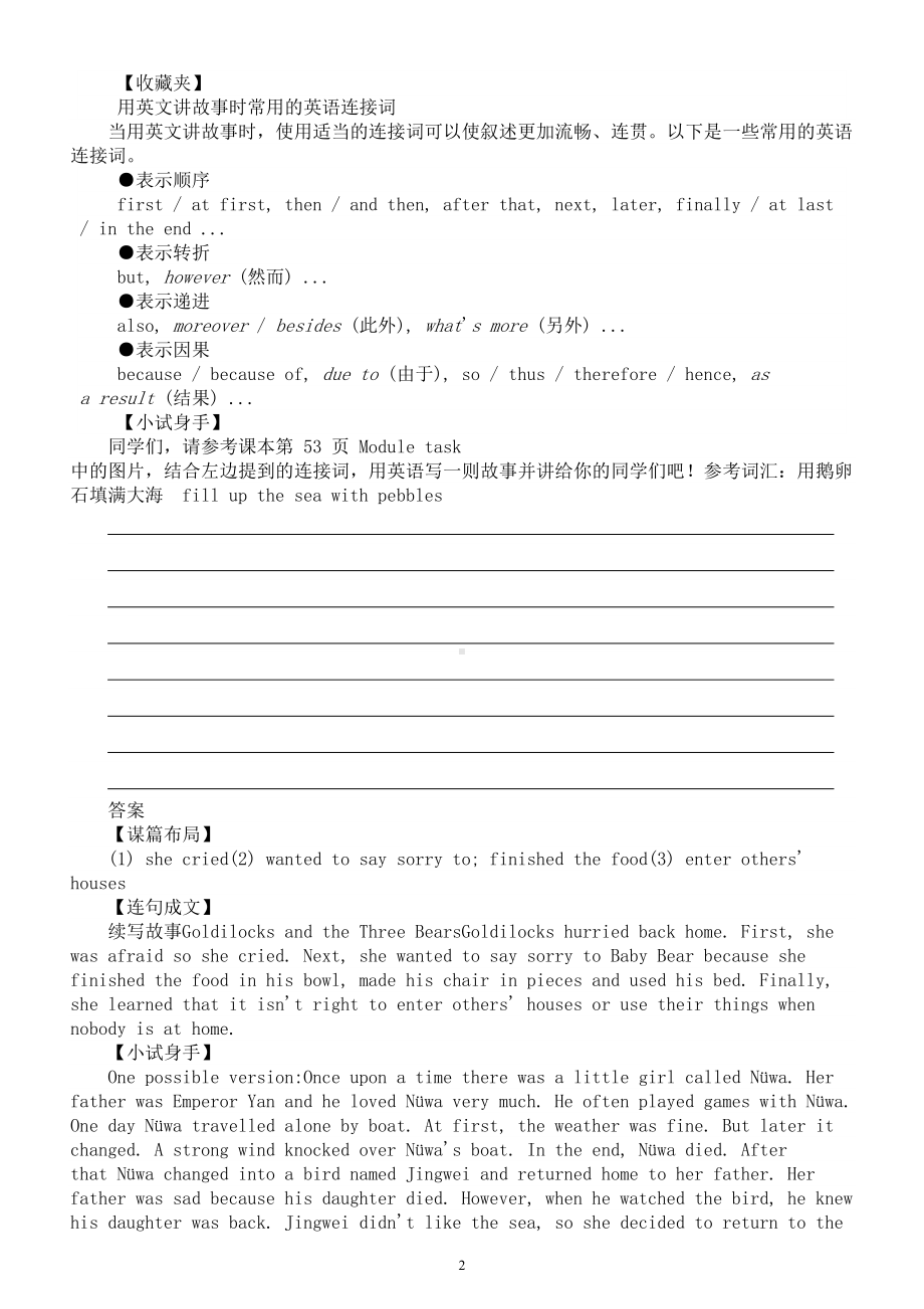 初中英语外研版七年级下册Module 8写作指导.doc_第2页