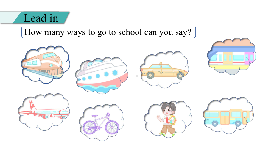 Unit2 Ways to go to school Part B（4） Let's check & Let's wrap it up(课件) 人教PEP版英语六年级上册.pptx_第2页