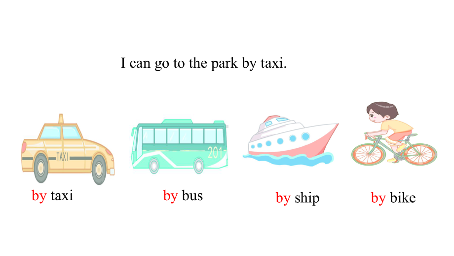 Unit2 Ways to go to school Part A（1） Let's try & Let's talk(课件) 人教PEP版英语六年级上册.pptx_第3页