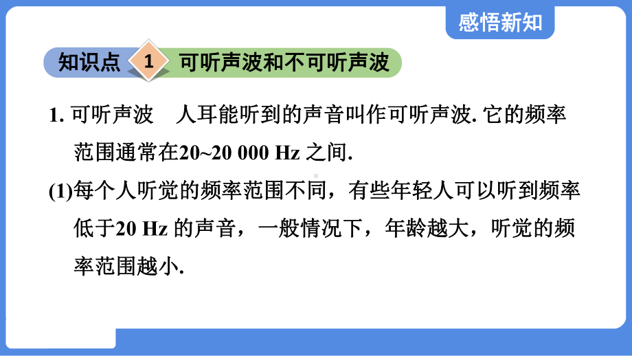 第一章 声现象第四节 人耳听不到的声音课件 苏科版物理八年级上册.pptx_第3页