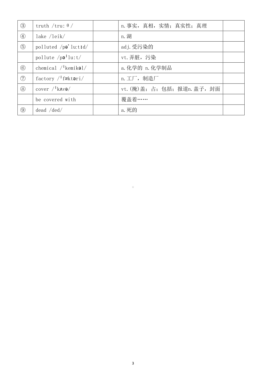 高中英语2024届高考复习背好句练词汇系列0520（共5句）.doc_第3页