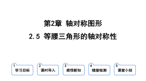 2.5 等腰三角形的轴对称性 课件 苏科版数学八年级上册.pptx