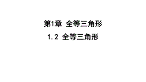 1.2 全等三角形 课件 苏科版数学八年级上册.pptx