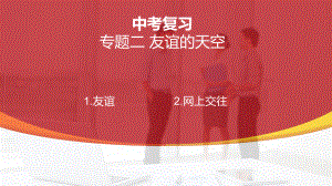 七年级上册第二单元 友谊的天空 复习-2024年中考道德与法治一轮复习ppt课件-2024年中考道德与法治复习.pptx