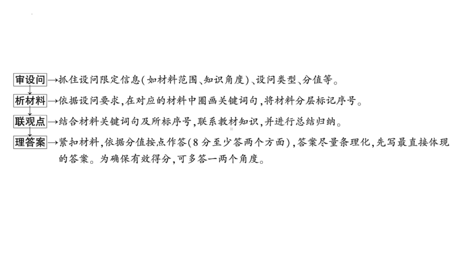 2024年四川省成都市中考道德与法治三轮冲刺备考专题：非选择题设问类型讲解 ppt课件-2024年中考道德与法治复习.pptx_第3页