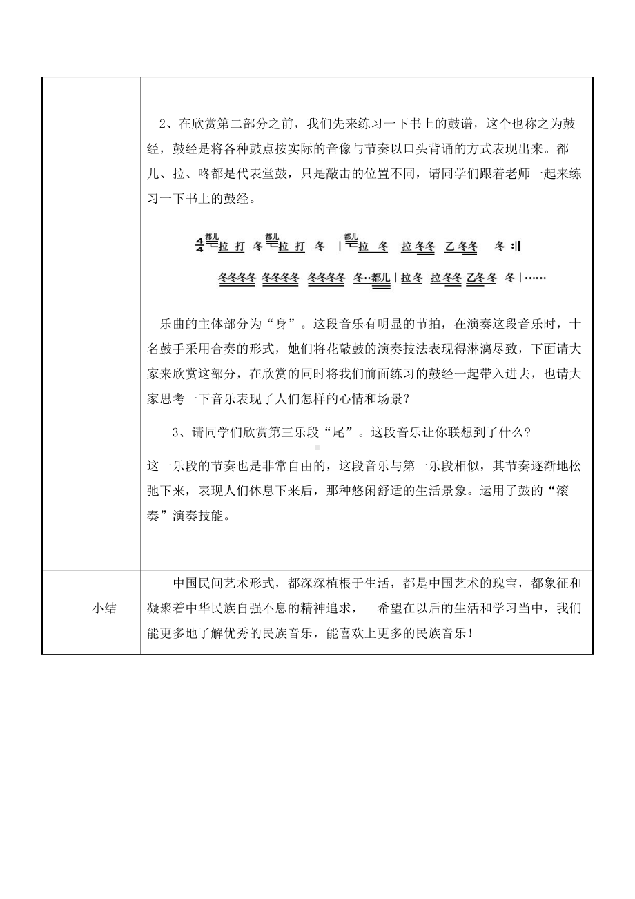 3.5 滚核桃 教学设计（表格式）-2024新人音版（2019）《高中音乐》必修音乐鉴赏.docx_第2页