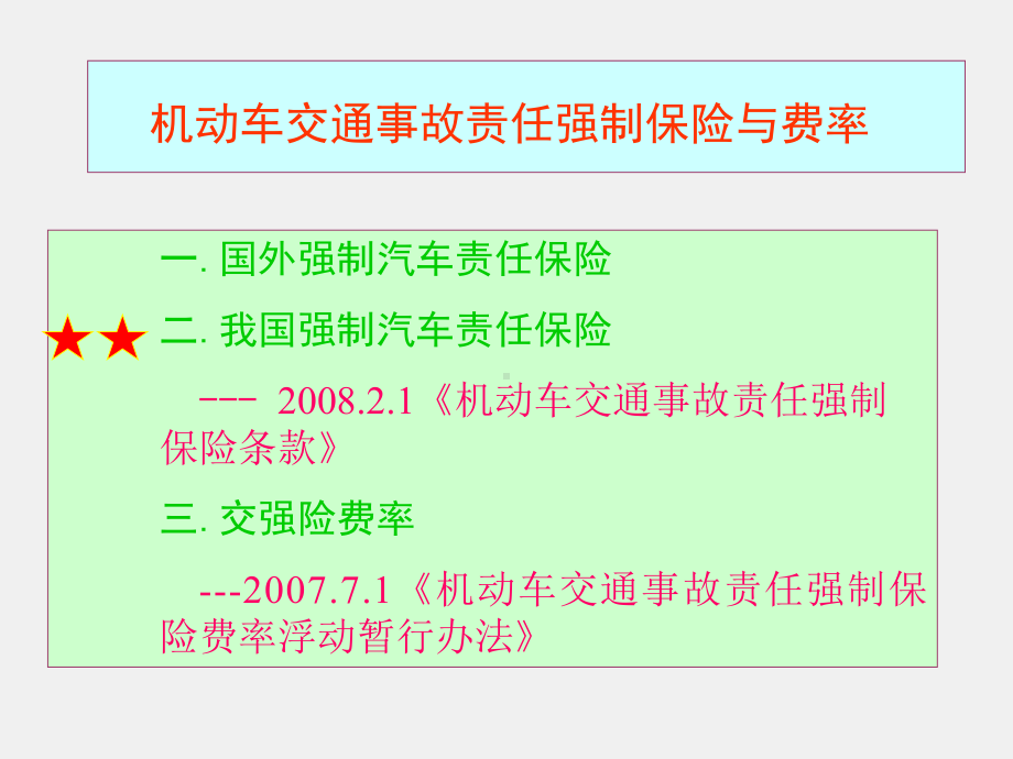 《汽车保险与理赔》课件3.1-交强险及费率0923.ppt_第2页