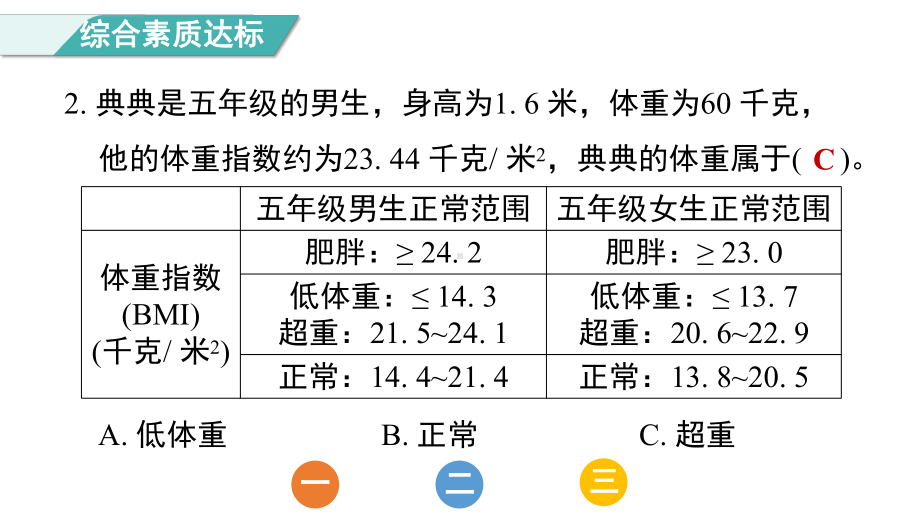 第四单元综合素质达标 课件 教科版科学五年级上册.pptx_第3页